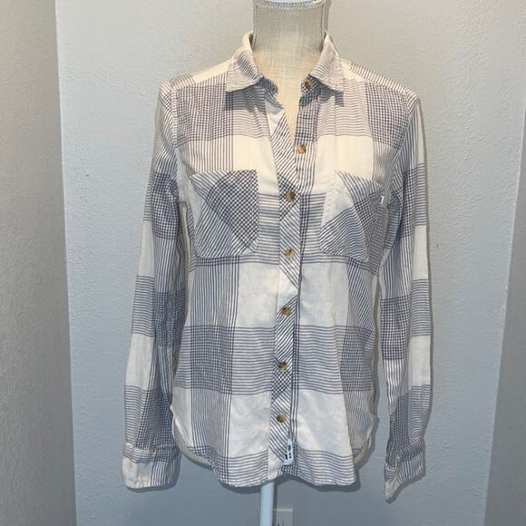 Abercrombie & Fitch New York Lightweight button front Super Soft Flannel XS - Picture 1 of 11